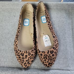Leopard Print Flats